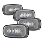 SPYDER 9924750 ( xTune ) Dodge Ram 03-09 (2 RD/2 AM) LED Fender Lights 4pcs - Cl