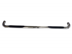 TRAILFX A0052S 3' NERF BAR BEND END POLISHED STAINLESS STEEL