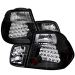 SPYDER 5000736 ( Spyder ) BMW E46 3-Series 99-01 4Dr LED Tail Lights - Black
