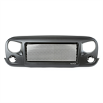 RUGGED RIDGE 12034.01 Spartan Grille, Sating Black; 07-18 Jeep Wrangler