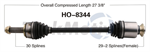 TRAKMOTIVE HO-8344 CV Axle Shaft