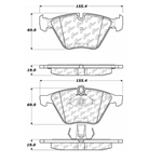 STOP TECH 104.09181 Brake Pad