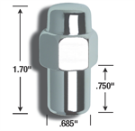 GORILLA 73187KB KEYSTONE MAG 1/2' 4BG