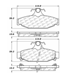 STOP TECH 105.04130 BRAKE PADS 09
