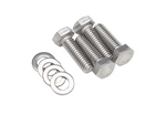 TRANSDAPT 9423 CHROME VALVE COVER BOLTS 5/16 ST