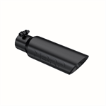 MBRP T5106BLK SPORT TRAC EXHAUST TIP 2.5IN/3.5OUT