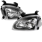 SPYDER 5012586 ( Spyder Signature ) Honda Del Sol 93-97 Crystal Headlights - Bla