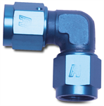 RUSSELL 614503 Fitting: 90 degree AN to female AN hose end -3 low