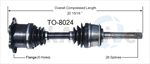 TRAKMOTIVE TO-8024 CV Axle Shaft