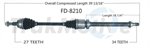 TRAKMOTIVE FD-8210 CV Axle Shaft