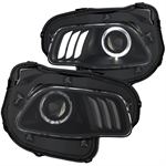 ANZO 111353 PROJECTOR HEADLIGHTS BLACK