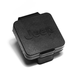 RUGGED RIDGE 11580.25 Trailer Hitch Plug, Jeep Logo, 2 Inch Receiver