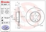 BREMBO 09.N297.11 Brake Rotor