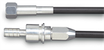 LOKAR SP1502U FD BLACK SPEEDOMETER CABLE