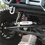RUGGED RIDGE 18475.02 Steering Stabilizer; 84-06 Jeep Wrangler/Cherokee
