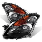 SPYDER 9024016 ( xTune ) Nissan Altima 07-09 Sedan Crystal Headlights - Halogen