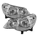SPYDER 9029653 ( Akkon ) Chrysler Sebring 07-10 OEM Style Headlights - Chrome