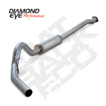 DIAMOND EYE K3338S CAT-BACK KIT 4' ALUMINIZED