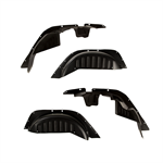 RUGGED RIDGE 11615.30 All-Terrain Fender Liner Kit, Gen 2; 07-18 Jeep Wr