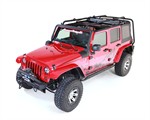 RUGGED RIDGE 11703.02 Sherpa Roof Rack; 07-18 Jeep Wrangler JKU, 4 Door