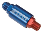 RUSSELL 650190 Fuel Filter: -6 x 3/8' Male NPT; 3' length 1-1/4'