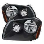 SPYDER 9024733 ( Akkon ) Dodge Magnum 05-07 Crystal Headlights - Black