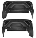 HUSKY 79031 Rear Wheel Well Guards- 2014-2018 GMC Sierra 1500,