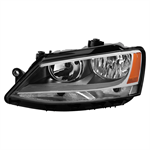 SPYDER 9939013 ( OE ) Volkswagen Jetta 11-18 Driver Side Halogen Headlight - Hal