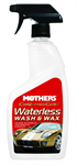 MOTHERS 05644 WATERLESS WASH & WAX 24OZ