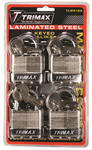 TRIMAX TLM100 Padlock: 40mm 1 x 1/4 Shackle