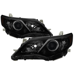 SPYDER 9937569 ( xTune ) Toyota Camry 2012-2014 OE Style Headlight - Black Smoke