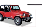 BUSHWACKER 14002 Body Cladding: 1997-2004 Jeep Wrangler; side panel