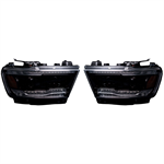 RECON 264376BKCS Headlight Assembly
