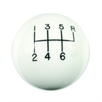 HURST 1630016 CLASSIC SHIFT KNOB WHITE