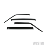 WESTIN 72-69420 IN-CHANNEL WIND DEFLECTOR SMOKE ARMADA 17