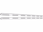 BAK PARTS-166A0001 Tonneau Cover Shim Kit
