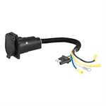 CURT 57184 4-WAY FLAT TO 7-WAY RV RO