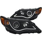 ANZO 121512 HEADLIGHT CAMRY HALO BLACK 09-14