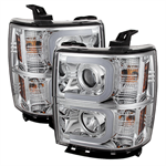 SPYDER 5079480 ( Spyder Signature ) Chevy Silverado 1500 14-15 Projector Headlig