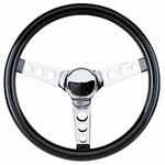 GRANT 502 CHROME BLACK 131/2 IN 31/2D