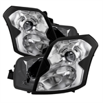 SPYDER 9023804 ( Akkon ) Cadillac CTS 03-07 Crystal Headlights - Halogen Model O