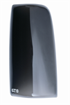 GT STYLING GT4663 Tail light Cover: 2006-2007 Dodge Charger; Blackou
