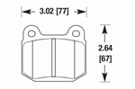 HAWK HB180B.560 BRAKE PADS
