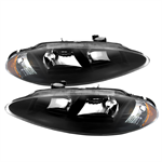 SPYDER 9025341 ( Akkon ) Dodge Intrepid 98-04 Crystal Headlights - Black