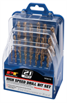 PERFORMANCE TOOL W9016 DRILL BIT SET