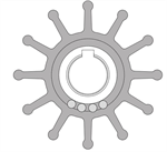 09-701B-1 Water Pump Impeller