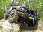 FAB FOURS JK07-B1850-1 WINCH BUMPER PR L JP JK 07-10