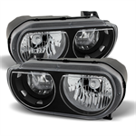 SPYDER 9026317 ( Akkon ) Dodge Challenger 08-13 Halogen Only (does not fit HID m