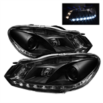 SPYDER 5012111 ( Spyder Signature ) Volkswagen Golf / GTI 10-13 Projector Headli
