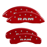 MGP 55005SRAMR RED RAM CALIPER COVERS (4